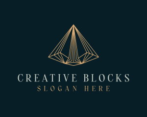 Upscale Pyramid Firm logo design