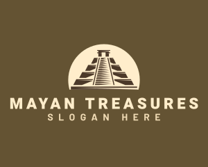 Mayan Pyramid Architecture logo