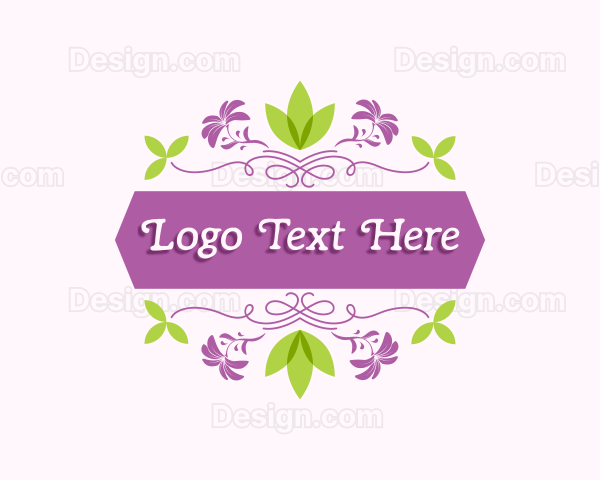 Floral Craft Banner Logo