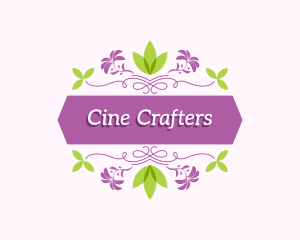 Floral Craft Banner logo design