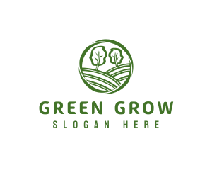 Green Tree Hills  logo design