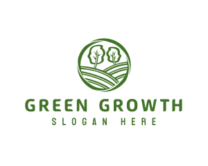 Green Tree Hills  logo design