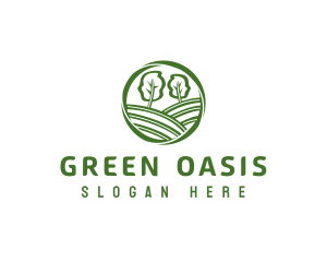 Green Tree Hills  logo design