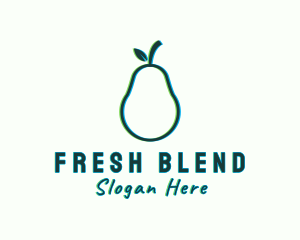 Natural Pear Fruit logo