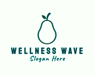Natural Pear Fruit logo