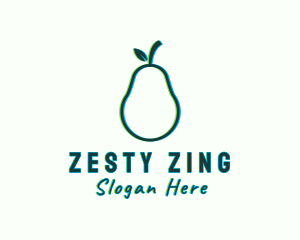 Natural Pear Fruit logo