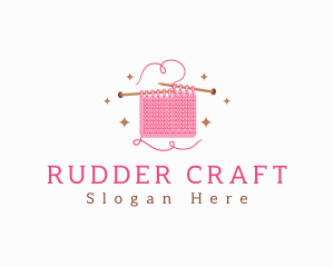 Crochet Knitting Wool logo design