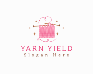 Crochet Knitting Wool logo design