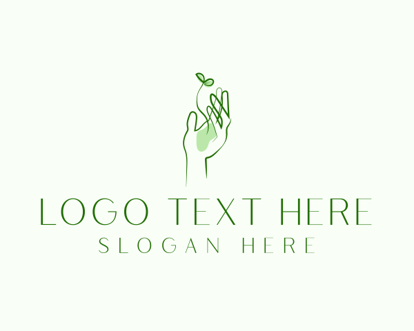 Plant logo example 3