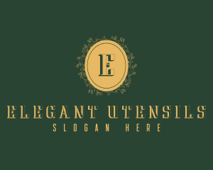 Elegant Wedding Event logo design