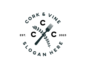 Health Vegan Restaurant logo design