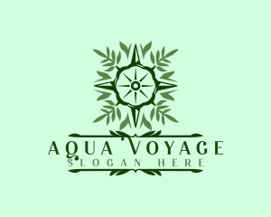 Compass Voyage Navigation logo design