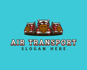 Transport Fleet Trucking logo design