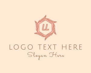 Elegant Leaf Salon Cosmetics logo