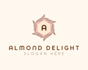 Elegant Leaf Salon Cosmetics logo design