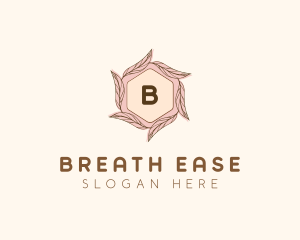 Elegant Leaf Salon Cosmetics logo design