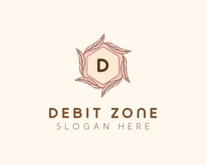 Elegant Leaf Salon Cosmetics logo design