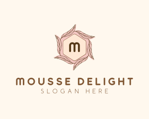 Elegant Leaf Salon Cosmetics logo design