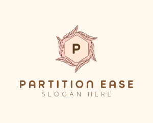 Elegant Leaf Salon Cosmetics logo design