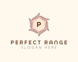 Elegant Leaf Salon Cosmetics logo design