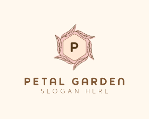 Elegant Leaf Salon Cosmetics logo design