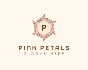 Elegant Leaf Salon Cosmetics logo design