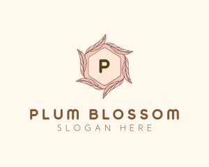 Elegant Leaf Salon Cosmetics logo design