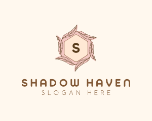 Elegant Leaf Salon Cosmetics logo design