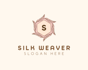 Elegant Leaf Salon Cosmetics logo design