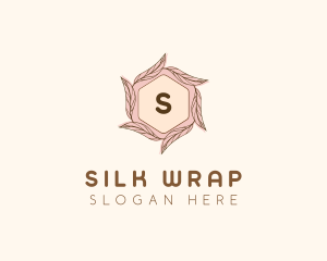 Elegant Leaf Salon Cosmetics logo design