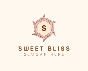 Elegant Leaf Salon Cosmetics logo design