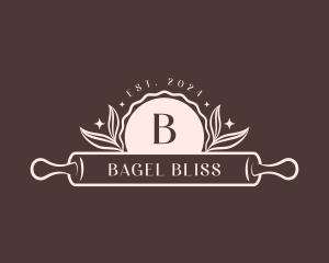 Baking Rolling Pin logo design