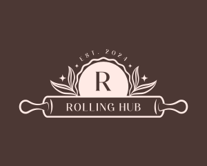 Baking Rolling Pin logo design