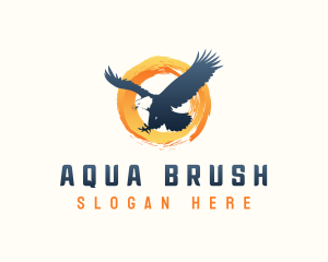 Eagle Bird Aviary logo design