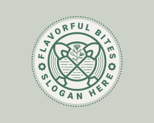 Shovel Garden Landscaping  logo design