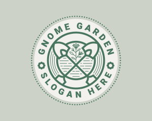 Shovel Garden Landscaping  logo design