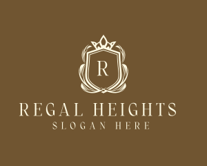 Royal Shield Hotel logo design