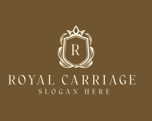 Royal Shield Hotel logo design