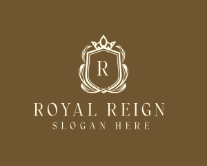 Royal Shield Hotel logo design