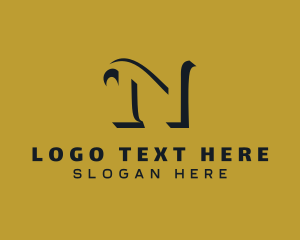 Stylish Company Letter N logo