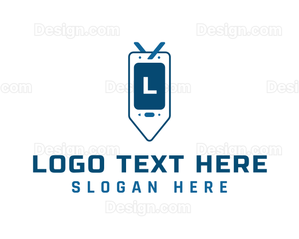 Mobile Phone Bookmark Logo