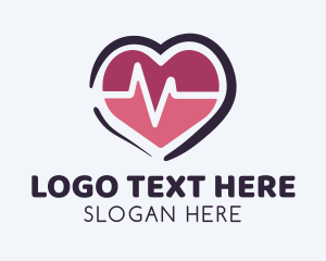 Heartbeat - Medical Heart Center logo design