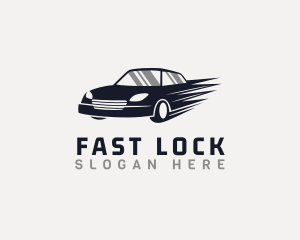 Fast Automobile Car logo design