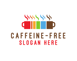 Colorful Coffee Mugs logo design