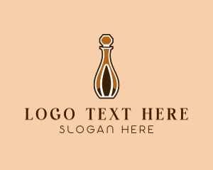 Elegant Perfume Bottle logo