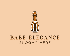 Elegant Perfume Bottle logo design