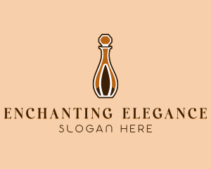 Elegant Perfume Bottle logo design