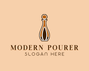 Elegant Perfume Bottle logo