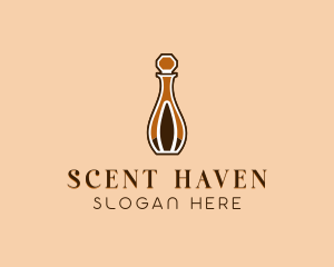 Elegant Perfume Bottle logo design