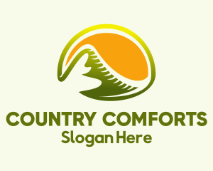 Countryside Mountain Sunset  logo